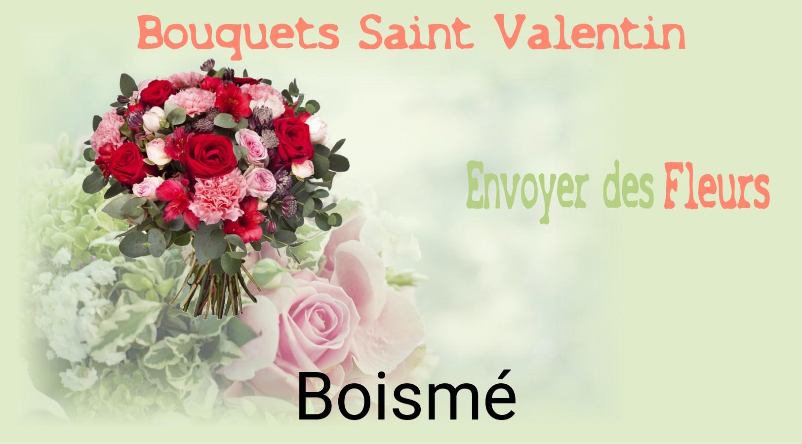 Roses de Saint-Valentin livrées à Boismé